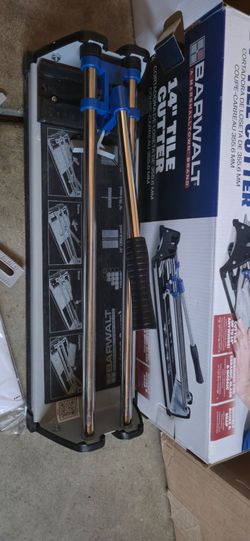 14" Tile cutter.