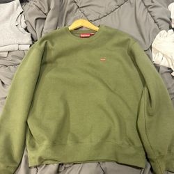 Green Medium Supreme Crewneck $100  FIRM