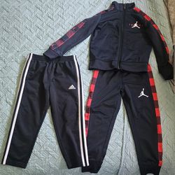 Jordan and Adidas Pants For Toddler 