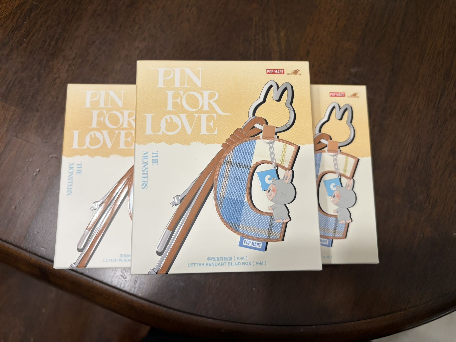 Pin for Love letter pendants