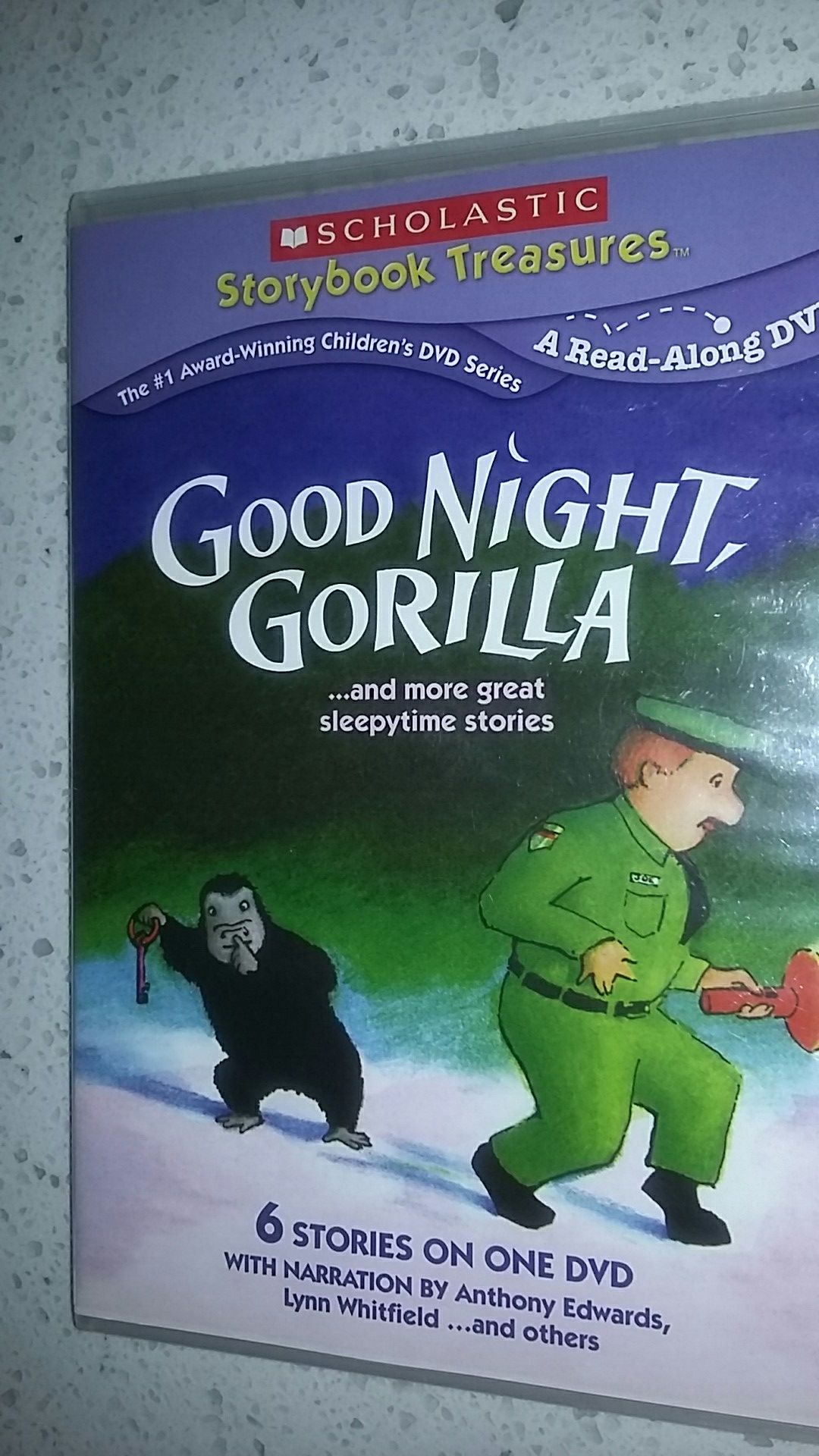2 Goodnight Gorilla Scholastic DVD pkus5 more stories