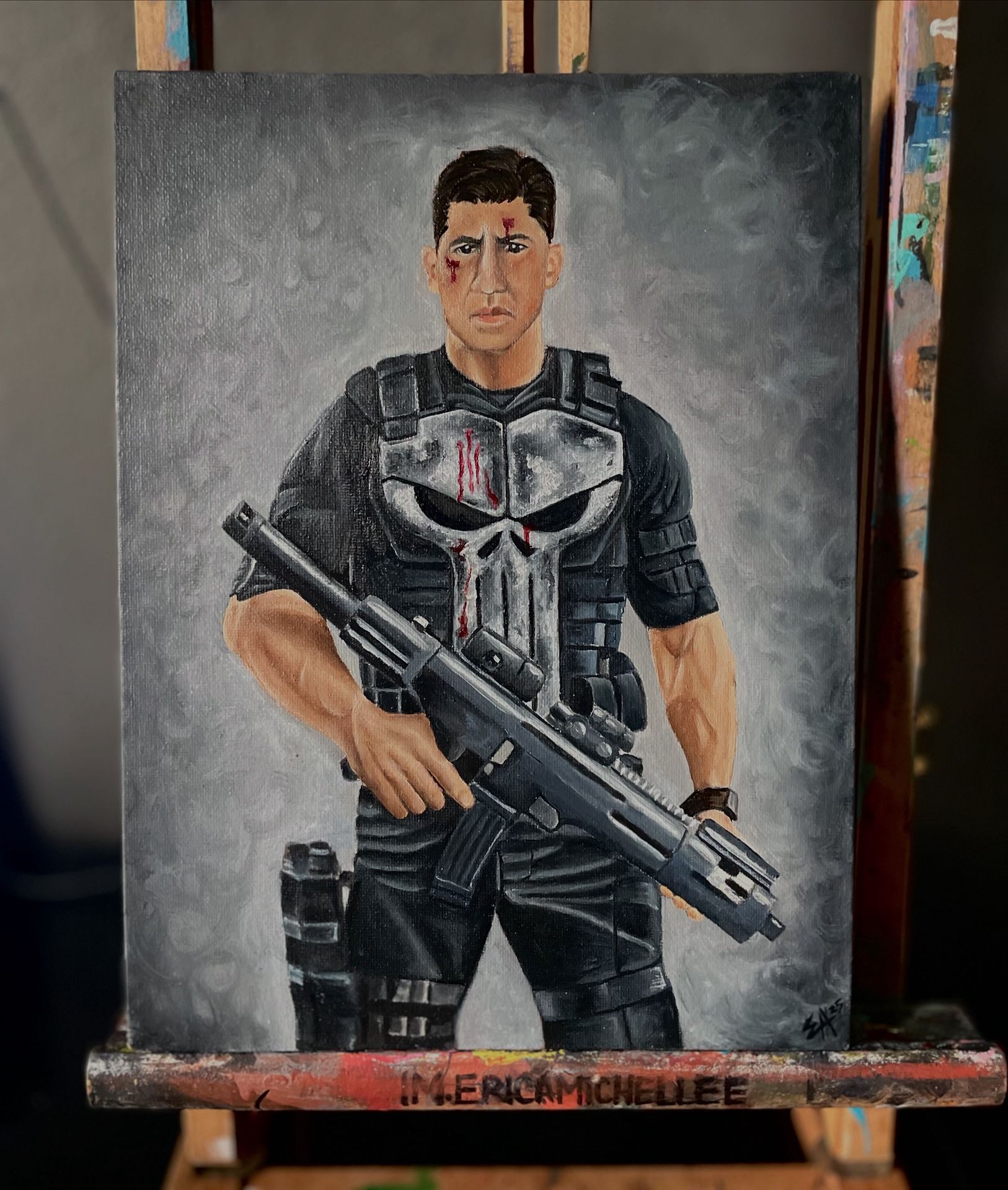 The Punisher Painting