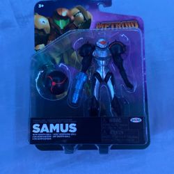 Metroid Samus Phazon Suit 4Inch Action Figure with Morph Ball