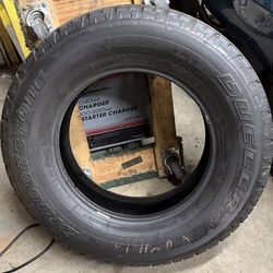 1 new Bridgestone dueler 255/70/18