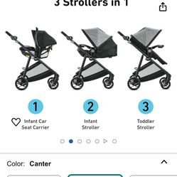 Snugride 35 LITE LX Stroller & Car seat 
