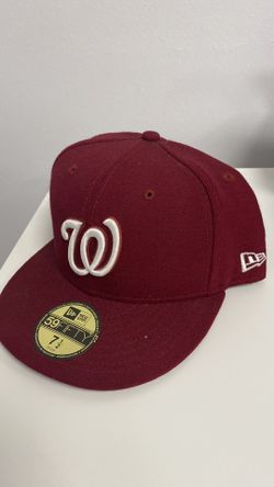 Washington Nationals 7 1/4 Wool Burgundy