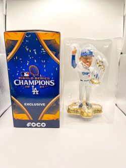 Freddie Freeman 2024 World Series Dodgers Champions Bobblehead Numbered To only 2024 Made RARE