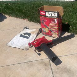 TORO ultra Leaf Blower Vacuum 