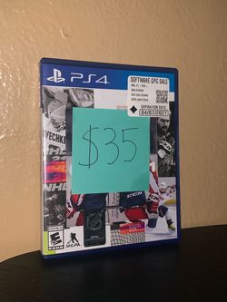 PlayStation video game hockey NHL 21 PS4 ps5 video Game