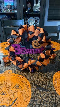 Halloween wreath