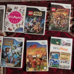 Wii games and accessories