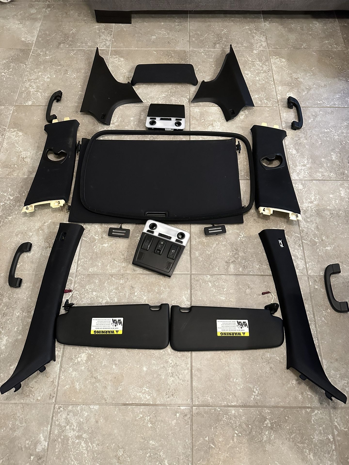 BMW E90 black Headliner Trim