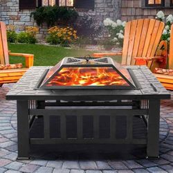 Brand New 32" Fire Pit 🔥 