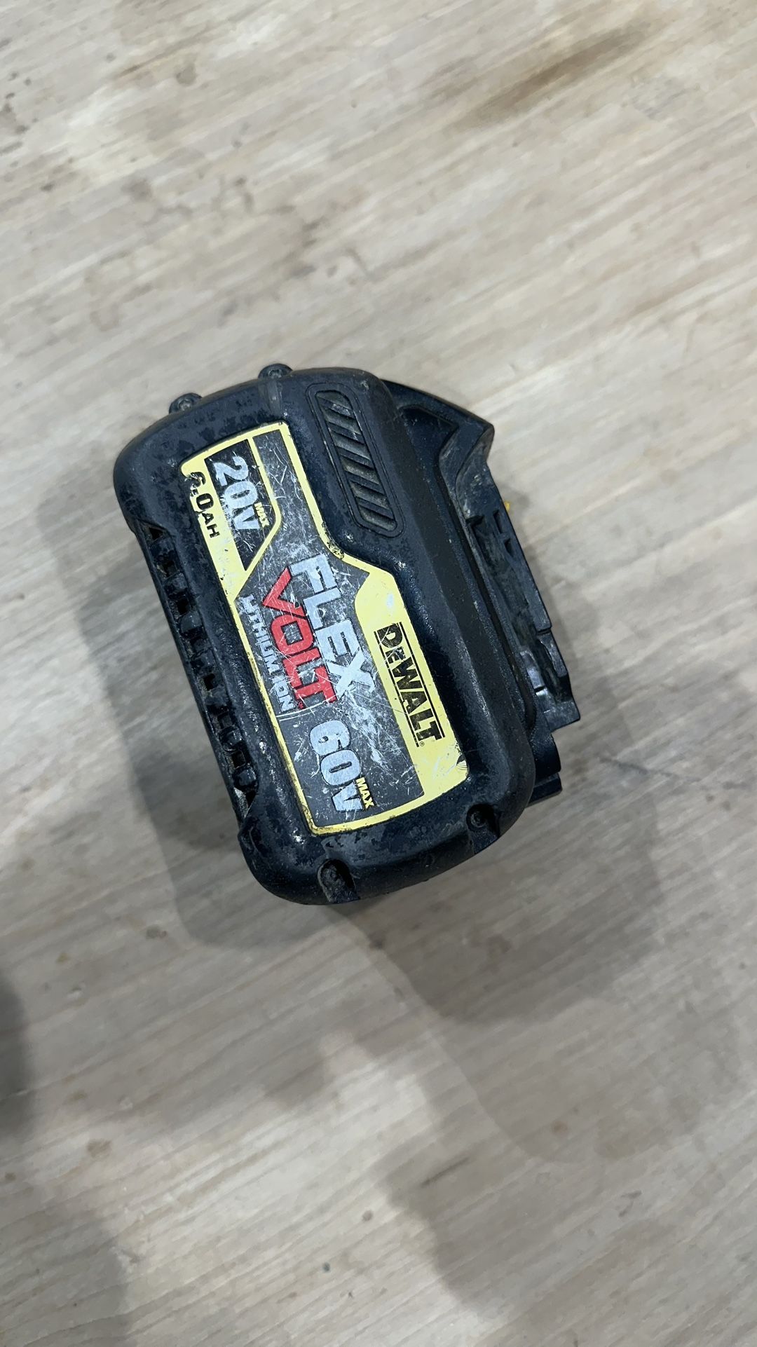 DEWALT FLEXVOLT 20V/60V MAX Lithium-Ion 6.0Ah Battery Pack