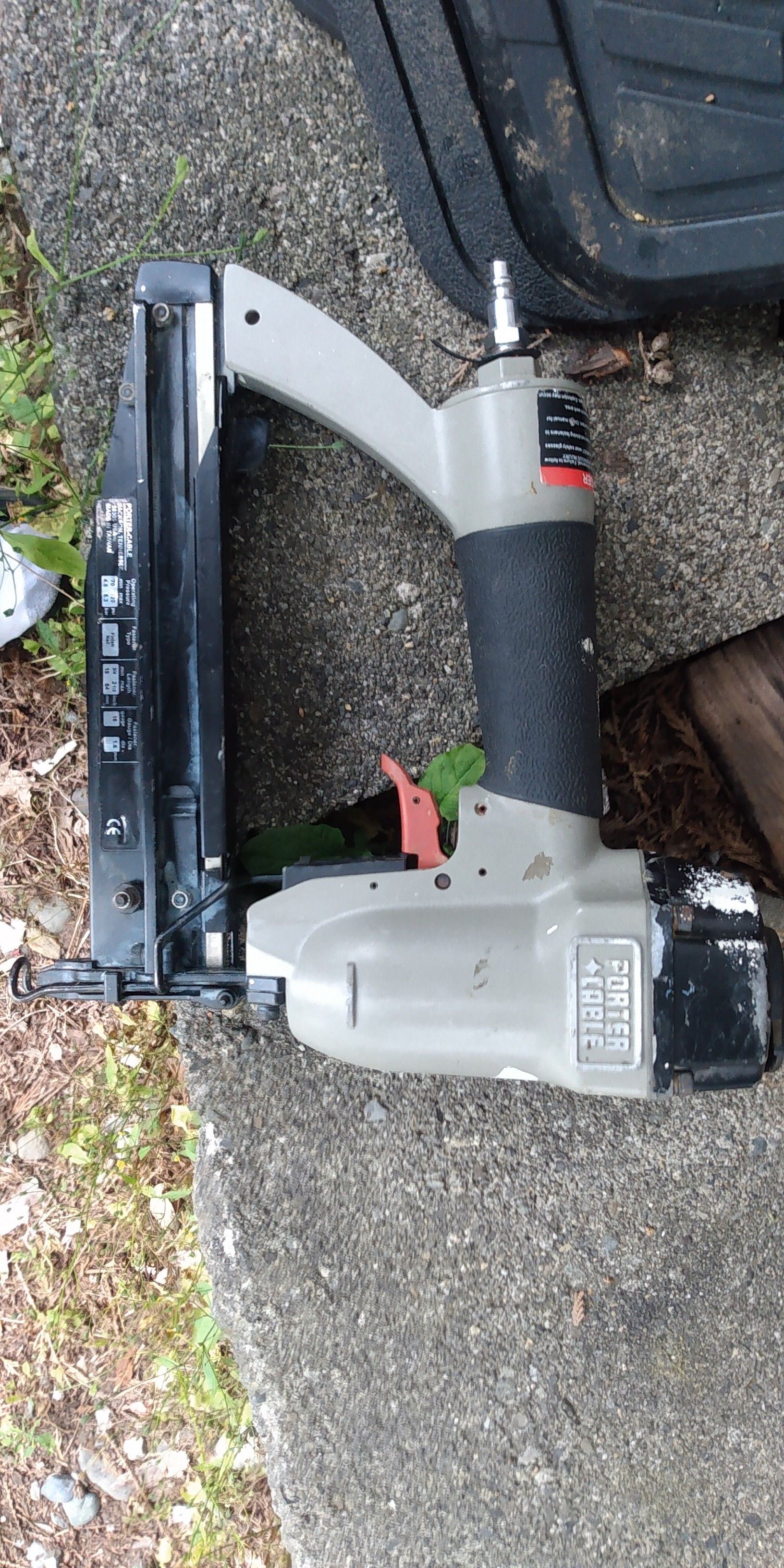 Porter Cable nail gun