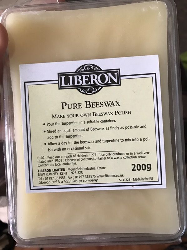 200 grams Liberon Pure Besswax