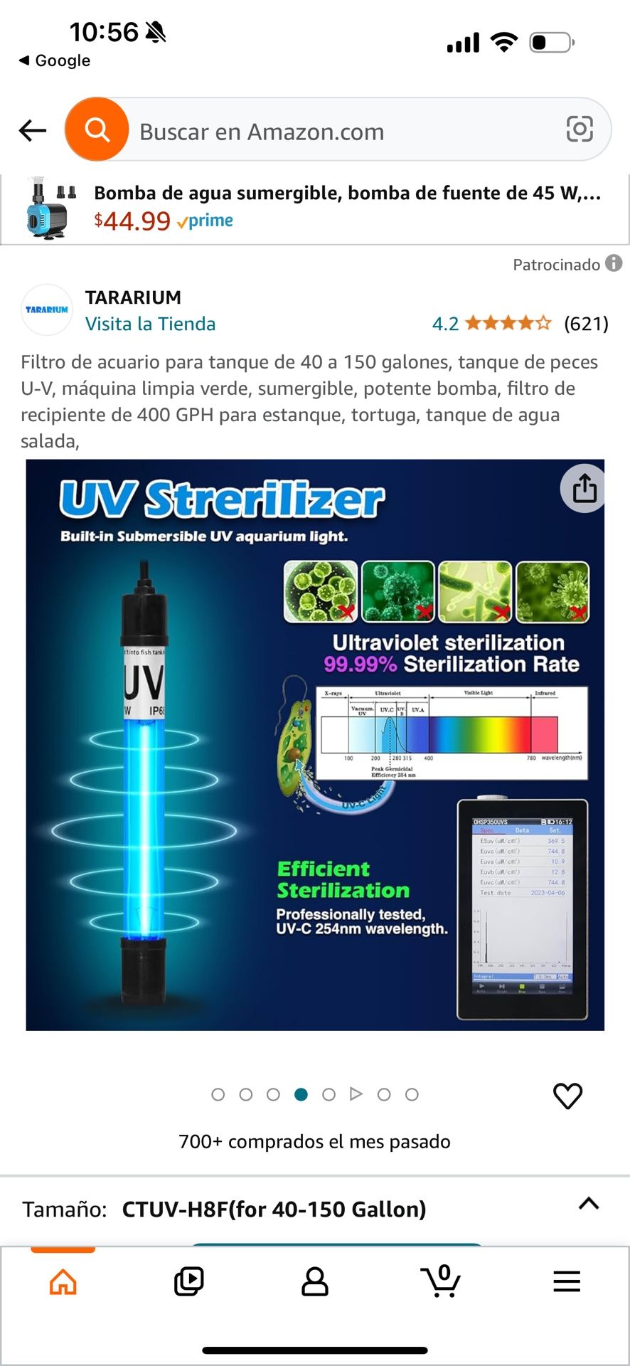 aquarium uv filter new