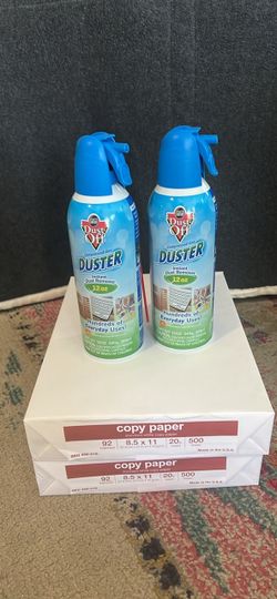Dust-Off Compressed Air Duster 12oz – 2 Pack