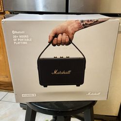 Marshall Kilburn II Wireless Portable Speaker – Rich Bass, Premium Vintage Design, Fast Charging