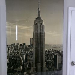 Empire State Building Art Epoxy Resin Coated