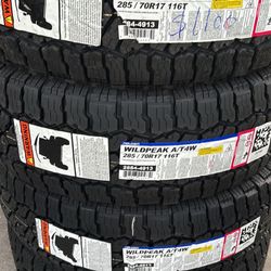 285/70/17 Falken Wildpeak AT 4w 🔥
