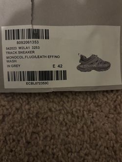 Balenciaga Track Sneaker Grey Size 42 (8.5-9)