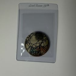 Roggenrola Collectible Coin - Scarlet & Violet—White Flare ETB Exclusive - Gold Metallic - Mint