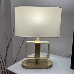 Uppvind IKEA Table Lamp Gold and White