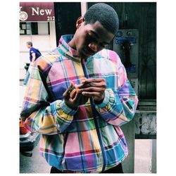 Supreme Madras Track Jacket