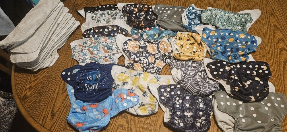 Reusable Cloth Diapers Boy Alva baby Brand