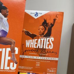 Simone Biles Wheaties 