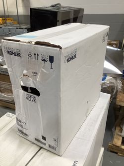 KOHLER Corbelle 1.28 GPF Single Flush Toilet Tank Only in Black
