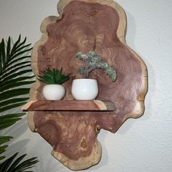 Cedar Floating Shelf 