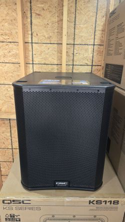 QSC KS118 on sale today!!