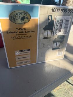 Brand new outdoor light