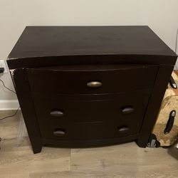 Nightstand And Mirror 