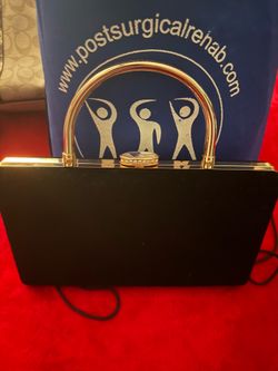 House of hallow bag 1960  black velvet