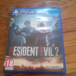 Ps4 Resident 2 game