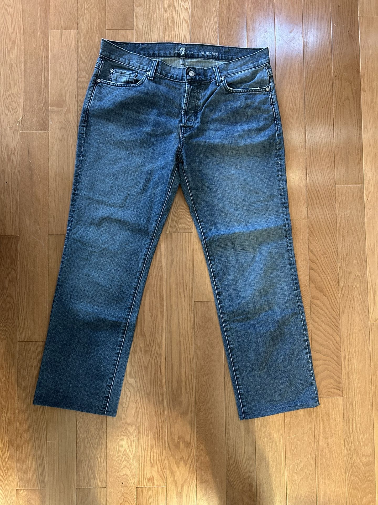 7 Seven For All Mankind Mens Jeans 38 X 30 Standard Fit