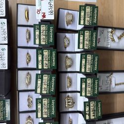 Necklaces, Rings And Bracelets