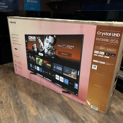 85” Samsung Crystal 4K Smart Tv LED