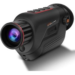 Thermal Monocular Night Vision, 25mm Focal Lens Thermal Imaging Monoscope 384x288 (50 Hz) Night Vision Goggles Thermal Scopes for Hunting