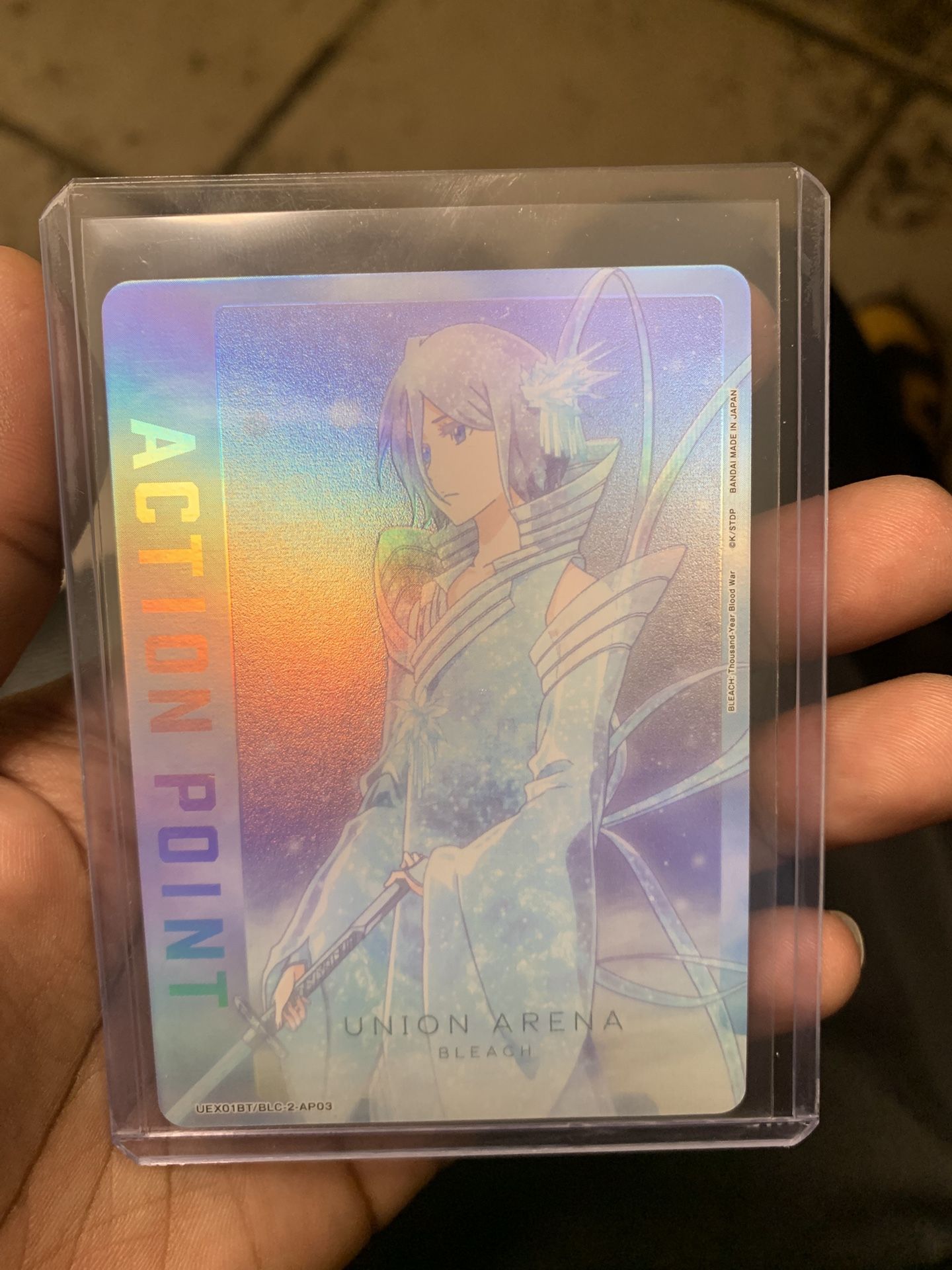 Bleach TYBW Vol. 2 Union Arena Rukia Action Point Foil