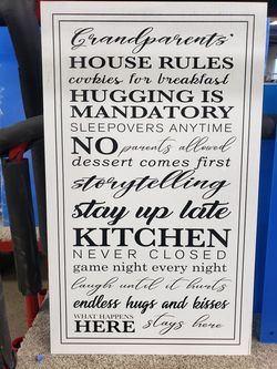 Grandparents house rules