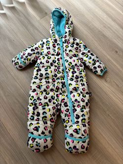 Baby Snowsuit Puffer One-Piece with Hood