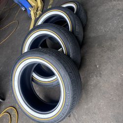 275/55/20 Vogue Tires 80%