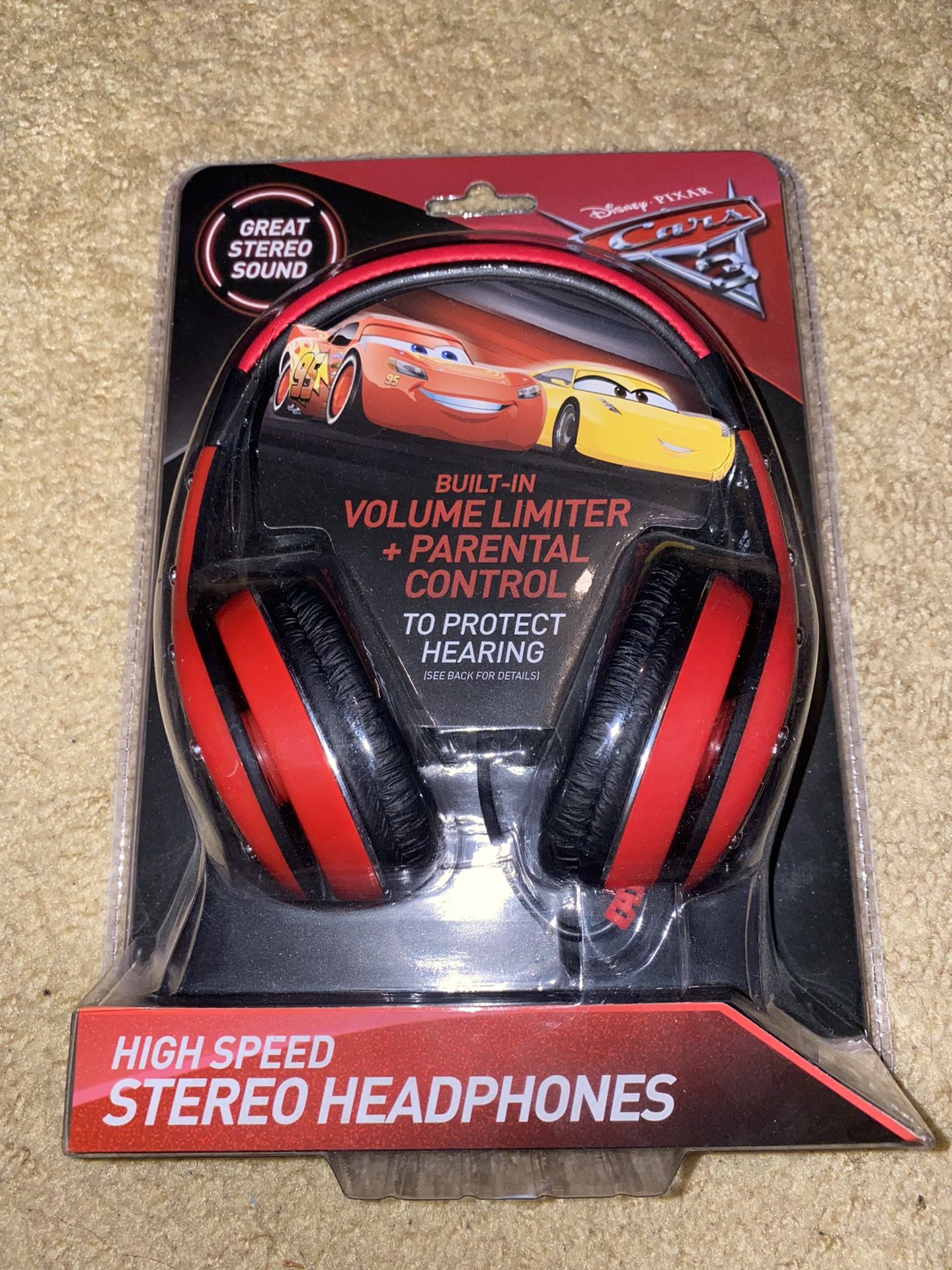 Cars Stereo Headphones