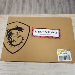 MSI GF63 Thin 15.6in FHD Gaming Laptop Brand New - $1 Down Today - NO CREDIT Needed
