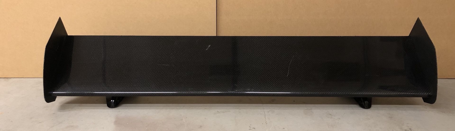 NASCAR car of tomorrow carbon fiber spoiler
