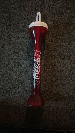 #47 Coca-Cola Yard Cup with Straw